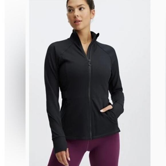 Fabletics Jackets & Blazers - NEW Fabletics Trinity Performance Jacket in Black Size Small